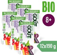 Good Gout Organic Spaghetti with eggplant and beef 6× (2×190 g) - Baby Food