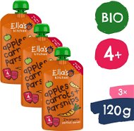 Ella's Kitchen Organic Carrot, Apple and Parsnip (3×120 g) - Meal Pocket