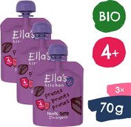 Ella's Kitchen Bio szilvás püré (3 × 70 g) - Tasakos gyümölcspüré