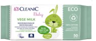 CLEANIC Baby ECO Vege Milk 50 ks - Detské vlhčené obrúsky