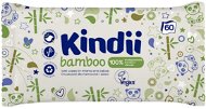 KINDII Bamboo Nedves törlőkendő gyerekeknek 60 db - Popsitörlő
