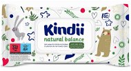 KINDII Natural Balance 60 ks - Detské vlhčené obrúsky