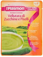 PLASMON creamy gluten-free vegetable soup with zucchini and peas 180 g, 6m+ - Soup