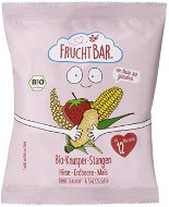 FruchtBar BIO chrumky proso a jahoda 30 g - Chrumky pre deti
