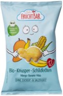 FruchtBar BIO křupky želvy kukuřice, mango a banán 30 g - Křupky pro děti