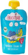 FruchtBar BIO ovocná kapsička s banánom, čučoriedkou a ryžou 100 g - Kapsička pre deti