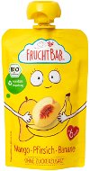 FruchtBar Organic fruit pocket with banana, peach and mango 100 g - Meal Pocket