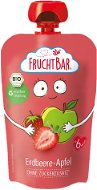 FruchtBar Organic fruit pocket with apple and strawberry 100 g - Meal Pocket
