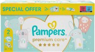 PAMPERS Premium Care Ajándékdoboz 2-es méret (136 db) + Aqua Pure Törlőkendő 48 db - Eldobható pelenka