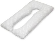 SCAMP Těhotenský polštář/přesýpací hodiny 75 × 135 cm LittleHeartGrey - Nursing Pillow