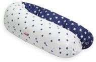 SCAMP Nursing pillow 155 × 30 cm, ManhattanWhiteBlue - Nursing Pillow