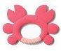 BabyOno Baby Teether Crab Don, pink - Baby Teether