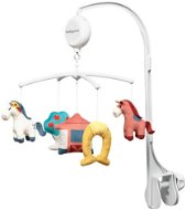 BabyOno musical carousel above the crib horses - Cot Mobile
