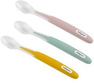 Children's Cutlery BabyOno baby silicone spoon, mix of colours, 1 piece - Dětský příbor