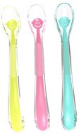 Children's Cutlery BabyOno baby silicone spoon Smile 6 m+, 1 piece - Dětský příbor