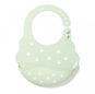 BabyOno silicone bib with paw closure - Bib