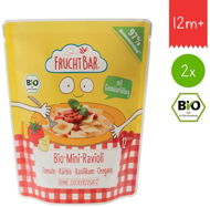 FruchtBar BIO mini ravioly s rajčinovo-dyňovou omáčkou a bylinkami 2× 190 g - Príkrm