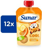 Sunar fruit capsule Cool orange banana biscuit 12×110 g - Meal Pocket