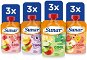 Kapsička pre deti Sunar Cool ovocná kapsička mix príchutí III 12× 120 g - Kapsička pro děti