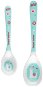 Canpol Babies Exotic Animals melamine spoons 2 pcs, turquoise - Children's Cutlery