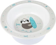 Canpol Babies melamine bowl with suction cup Exotic Animals 270 ml, grey - Children's Bowl