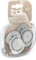 LOVI Harmony Silicone Dynamic Soother 0-3 m, grey 2 pcs - Dummy