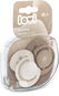 LOVI Harmony Silicone Dynamic Soother 18 m+, brown 2 pcs - Dummy