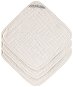 Lässig Muslin Washcloth Set Milky 30 × 30 cm, 3 db - Mosdókesztyű