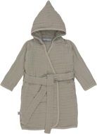 Lässig Muslin Bathrobe Olive 24-36 m, 78 × 86 cm - Children's Bath Towel