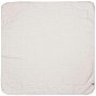 Lässig Muslin Hooded Towel Milky, 90 × 90 cm - Gyerek fürdőlepedő