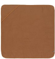Lässig Muslin Hooded Towel Rust, 90 × 90 cm - Detská osuška