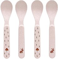 Lässig Spoon Set PP/Cellulose Little Forest Rabbit, 4 pcs - Children's Cutlery