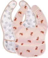 Lässig Lightweight Bib Little Forest Rabbit, 2 ks - Podbradník