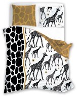 FARO povlečení z bavlny Žirafa, 140×200 cm - Povlečení