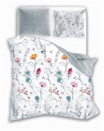 FARO, návlečky z bavlny Kvetiny, 140 × 200 cm - Obliečky