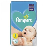 PAMPERS New Baby Dry 1-es méretű Newborn 43 db - Eldobható pelenka