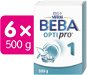 BEBA OPTIPRO® 1 infant formula, 6×500 g - Baby Formula
