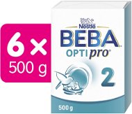 BEBA OPTIPRO® 2 pokračovacie dojčenské mlieko, 6× 500 g - Dojčenské mlieko