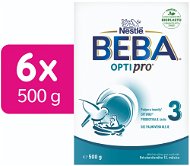 BEBA OPTIPRO® 3 dojčenské mlieko, 6× 500 g - Dojčenské mlieko
