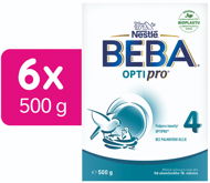 BEBA OPTIPRO® 4  dojčenské mlieko, 6× 500 g - Dojčenské mlieko