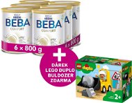 BEBA COMFORT 4 HM-O 6× 800 g + LEGO Duplo Town Buldozér - Dojčenské mlieko