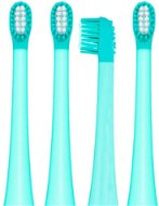 VITAMMY Dino Replacement Heads, Turquoise, 4 pcs - Toothbrush Replacement Head