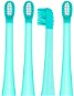 VITAMMY Dino Replacement Heads, Turquoise, 4 pcs - Toothbrush Replacement Head