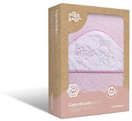 INTERBABY terry towel rabbit Bebe, pink - Children's Bath Towel
