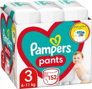 PAMPERS Pants veľkosť 3 (152 ks) - Plienkové nohavičky