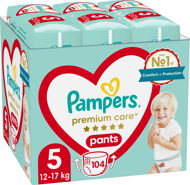 PAMPERS Premium Care Pants veľ. 5 (104 ks) - Plienkové nohavičky