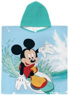 FARO gyermek strandponcsó Mickey Mouse Surfing Days 60 × 120 cm - Gyerek fürdőlepedő