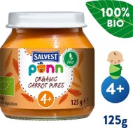 SALVEST Ponn Organic Carrot Puree 125 g - Baby Food