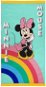 FARO gyermek strandtörülköző Minnie Mouse 70 × 140 cm - Gyerek fürdőlepedő