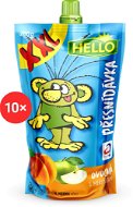 HELLO XXL fruit pocket with apricots 10×200 g - Meal Pocket